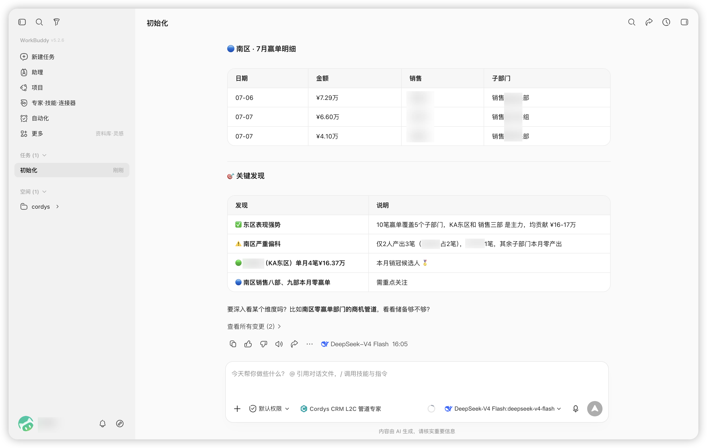 图9 高管经营分析：区域签约对比与管道预测